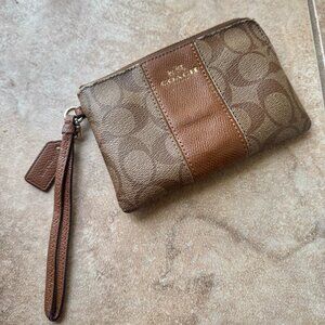 Authentic Coach Wristlet